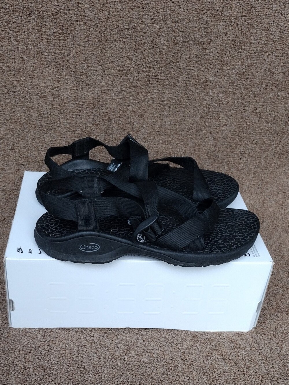Chaco Men Z/1 Adjustable Strap  Classic Sandal  Outdoor Size 11 Black
